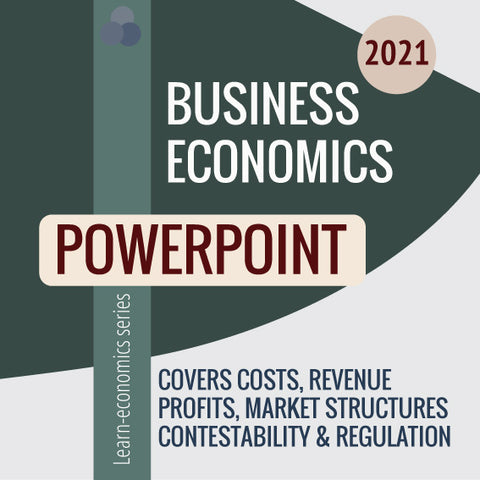 Business Economics - PowerPoint - School and College License