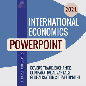 International economics - PowerPoint - School and College License